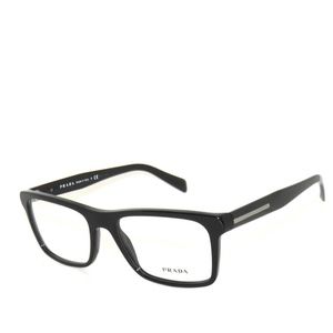 Prada 06R 06 55 1AB-1O1 Black Frame Eyeglasses New